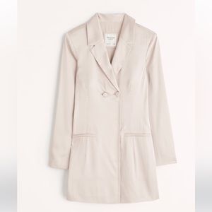 Abercrombie Satin blazer dress